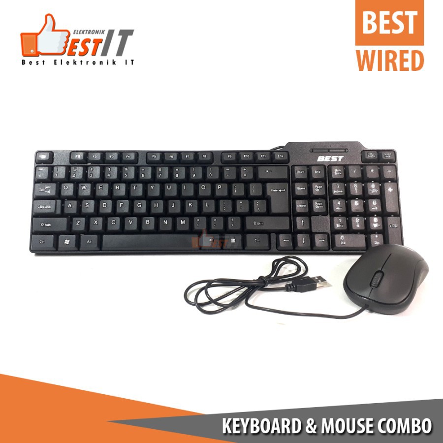 Keyboard Paket Combo 4 in 1 (1 Paket isi Keyboard Mouse Speaker M-Tech Mt 02 Mousepad)