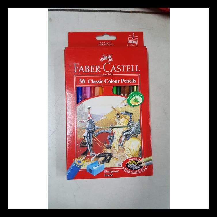 

Pensil Warna Faber Castell 36 Warna ( Classic Color ) Bermutu