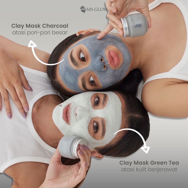 Ms Glow Clay Mask Charcoal