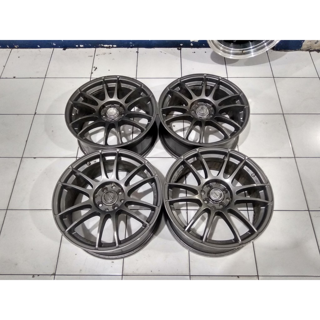 velg mobil seken re30 ring 17x75 pcd 4x100 4x114 seken murah cocok buat avanza jaz dll