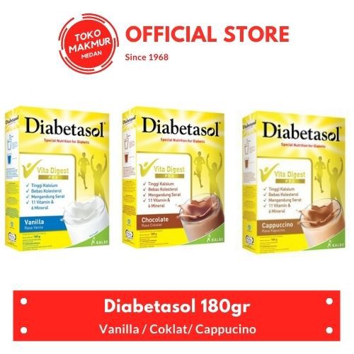 DIABETASOL 170 GR -  SUSU DIABETES