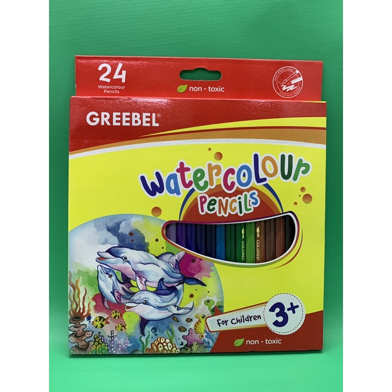 

GREEBEL Pensil Warna Water Colour 24 warna 8024