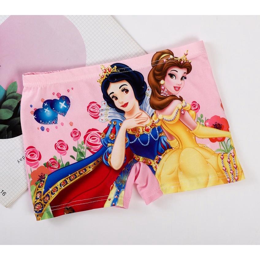 BV.ID CP853 CELANA PENDEK BOXER ANAK PEREMPUAN - CELANA SHORT ANAK - CELANA PENDEK MOTIF KARTUN PRINCESS COD