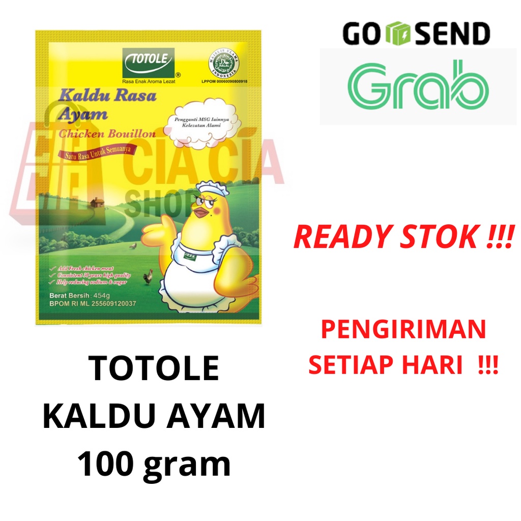 Totole kaldu ayam 100gr Totole Kaldu Rasa Ayam 100 gram HALAL MUI BPOM 100g