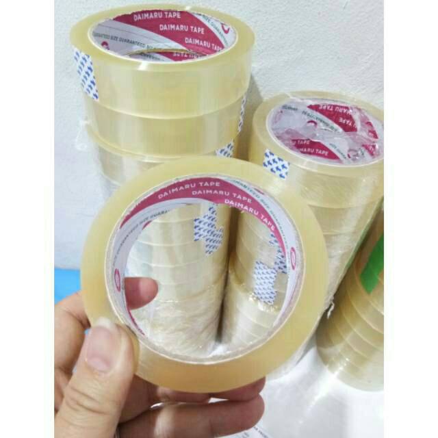 

ISOLASI/ SOLATIP /LAKBAN/DAIMARU TAPE 1 inch (24 mm) 72yard