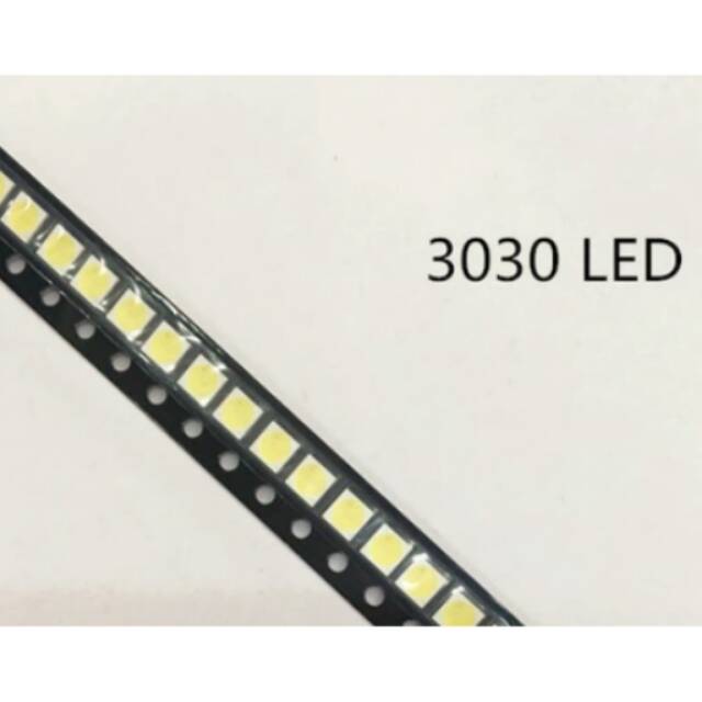 LED Backlight High Power LED 1.8W 3030 6V Cool white 150-187LM