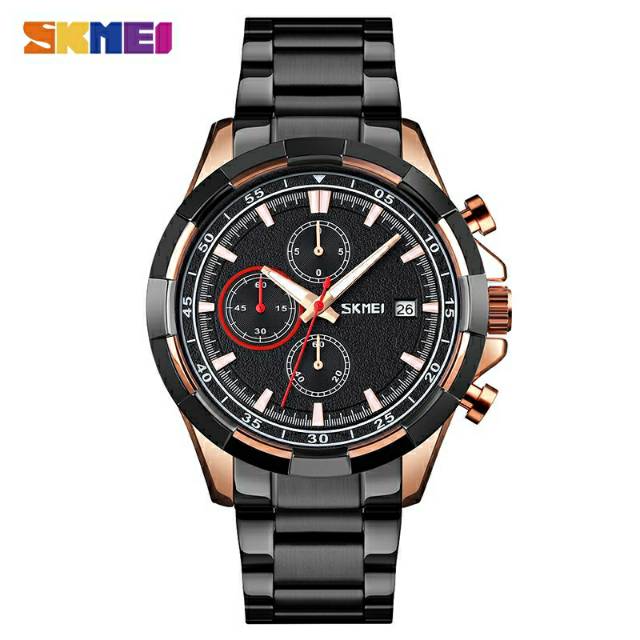 Jam SKMEI 9192 original chronograph bergaransi free carton box