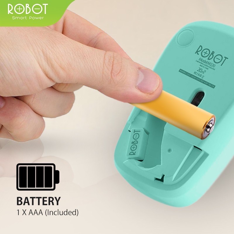 MOUSE ROBOT M220 WIRELESS 16000DPI PRECISE CONTROL