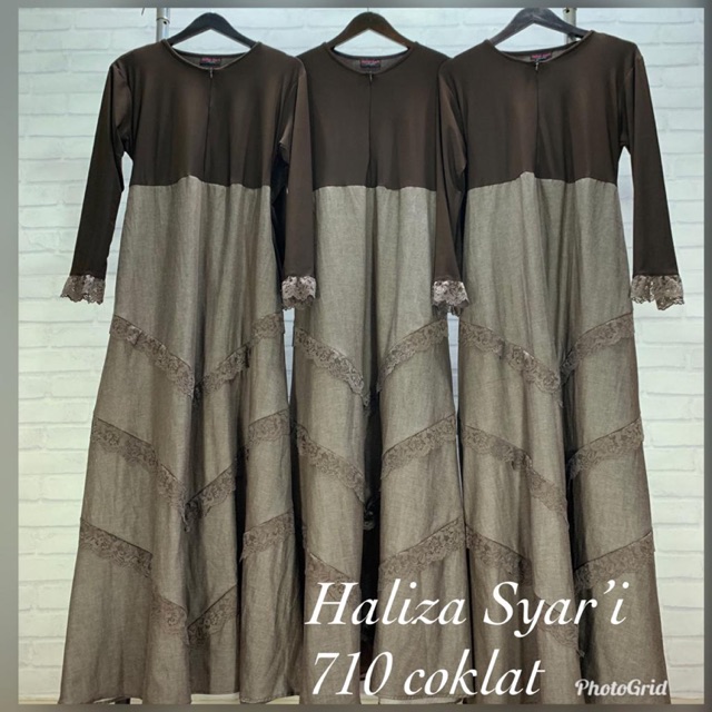 Basic dress haliza syari