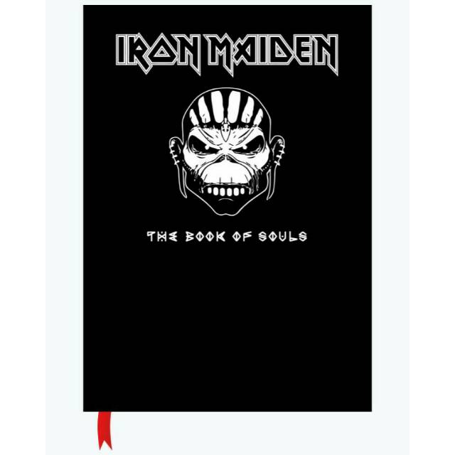 

sketch book polos keren logo rock metal - Buku Notes - Notebook - Book of Rock - Iron Maiden
