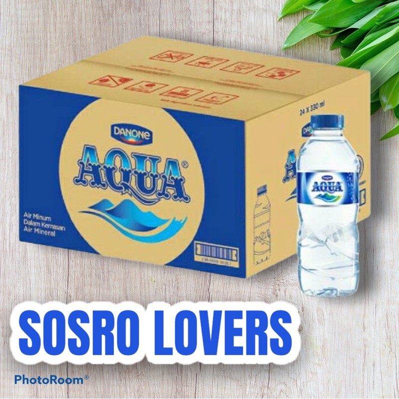 

AQUA Air Mineral 330ml 1 Karton Isi 24 Botol x 330ml