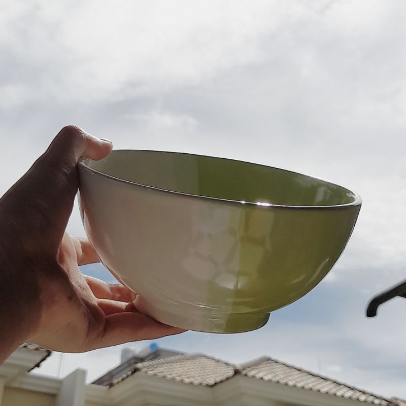 MANGKOK RAMEN TWO TONE mangkok keramik mangkok murah mangkok cantik mangkok aesthetic mangkok kerami