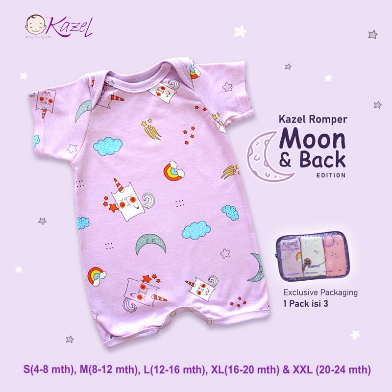 Kazel Romper Girl - Moon &amp; Back Edition/Baby Jumper