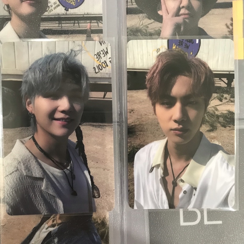 OFFICIAL BTS PHOTOCARD LD LUCKY DRAW BUTTER M2U SUGA JIN