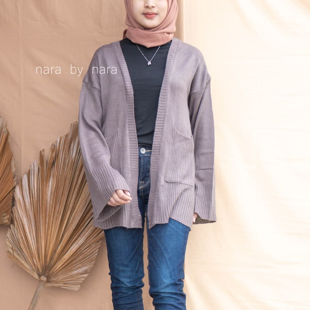 Nara Grosir - Miya Outer  | Fashion Terkini | Cardigan Wanita