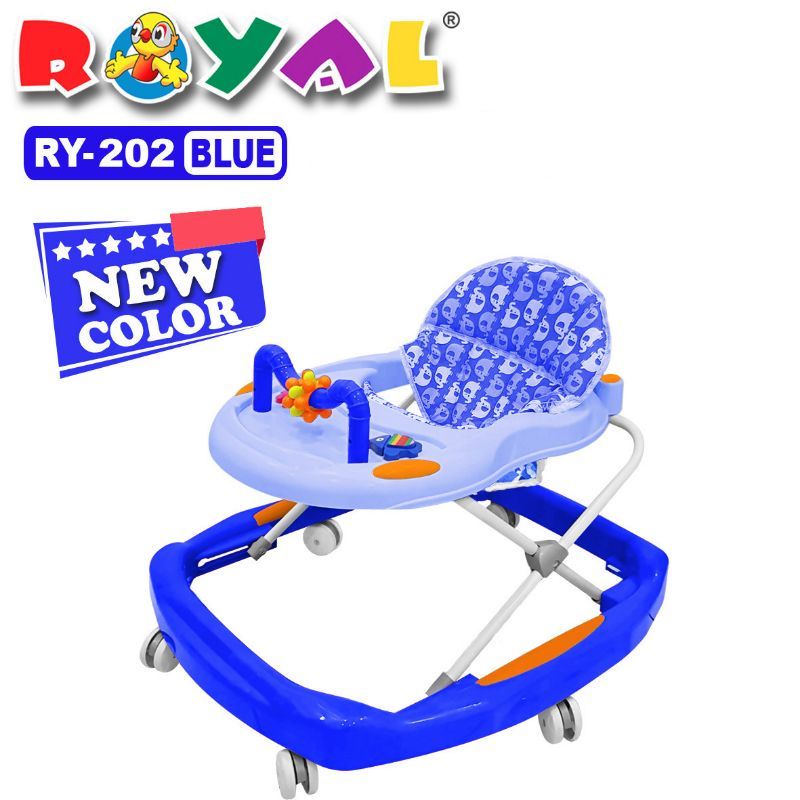 BABY WALKER APOLLO ALAT BANTU JALAN MAINAN BAYI ROYAL 202 MUSIK MURAH