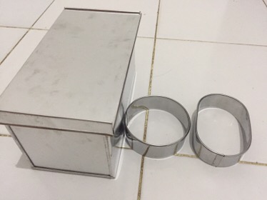 Ring Cutter Oval/ring Roti (11x7x3cm)