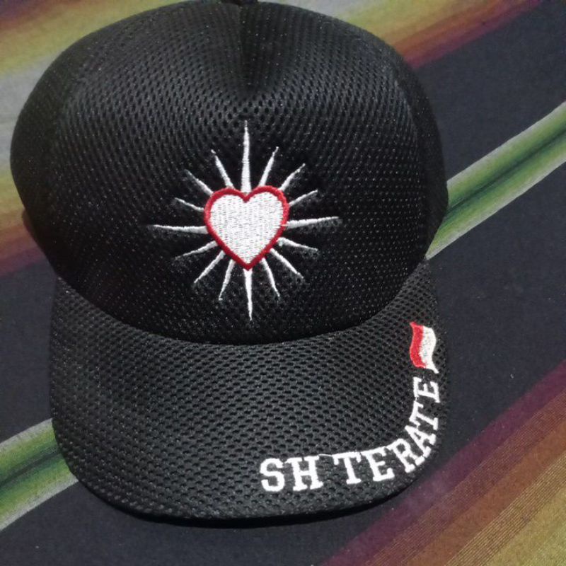 TOPI BORDIR PSHT - TOPI PSHT BORDIR  -  TOPI PSHT -  TOPI PSHT TERBARU  - TOPI MOTIF BORDIR