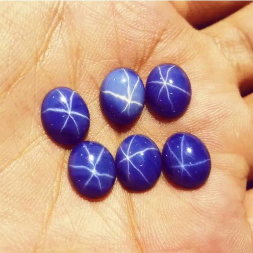 Batu permata amerikan star blue top kuality