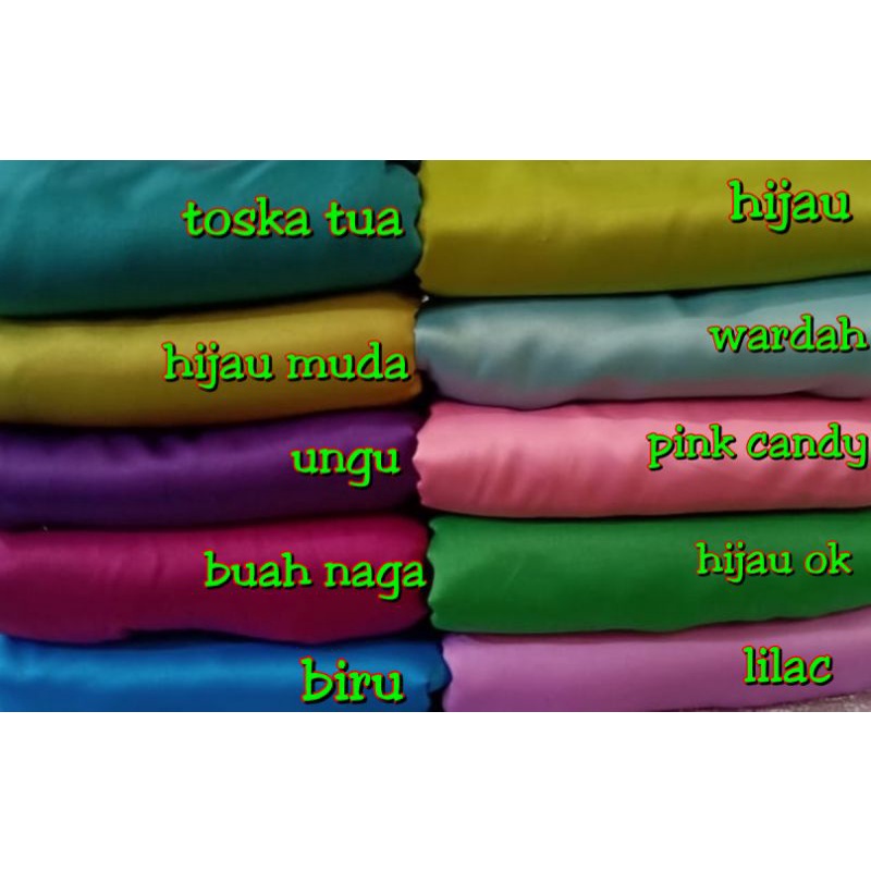 KAIN SATIN VELVET TERMURAH