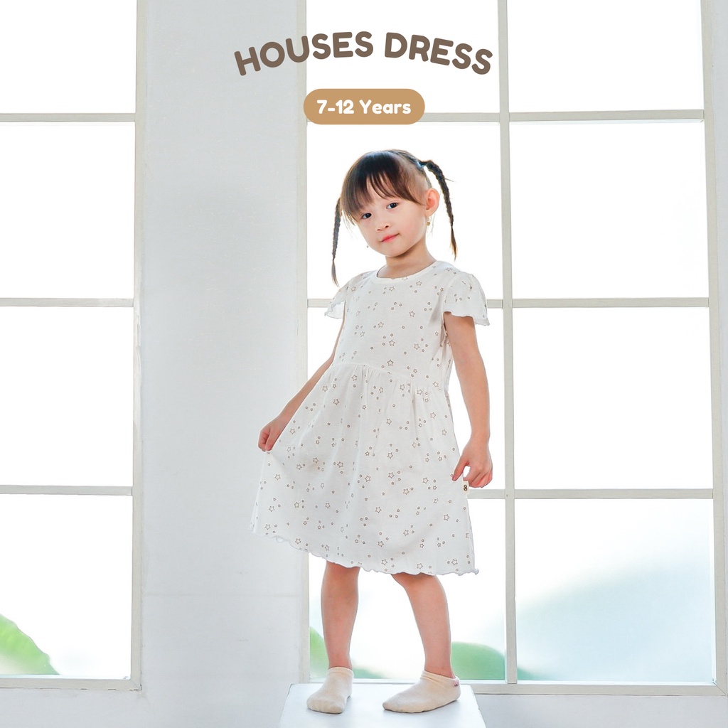 Dress House Anak Bonbinzoo Nature Series 1-6 Tahun Bayi Arevyonlineshop SML