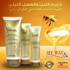 MY WAY MILK & HONEY Pengencang Kulit Pembersih Wajah / Cream Siang / Cream Malam