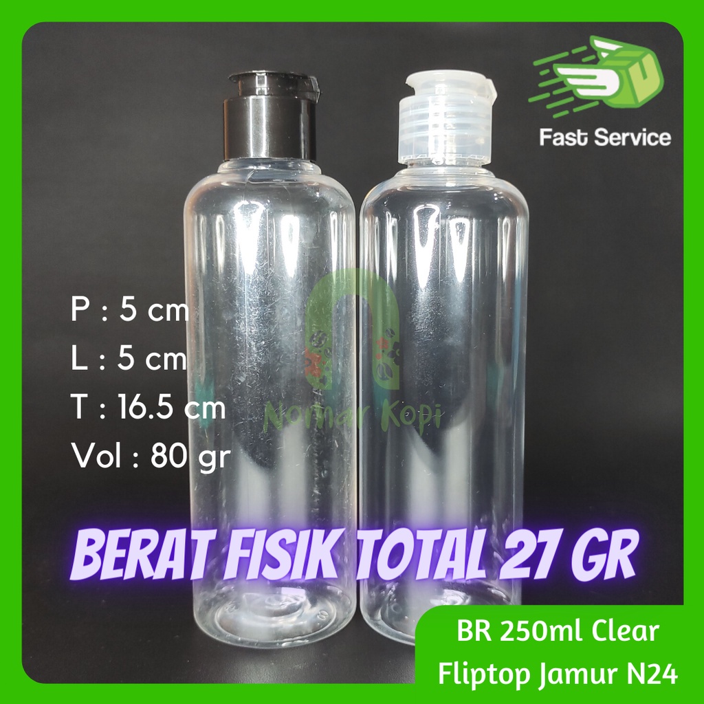 Botol 150ML Tabular Clear Presstop