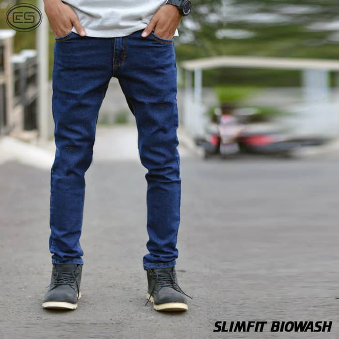 Celana Jeans Pria - Biowash - DC - Cheapmonday - Kick Denim - Zara