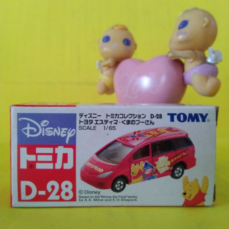 Tomica Disney D-28 Toyota Estima Pooh
