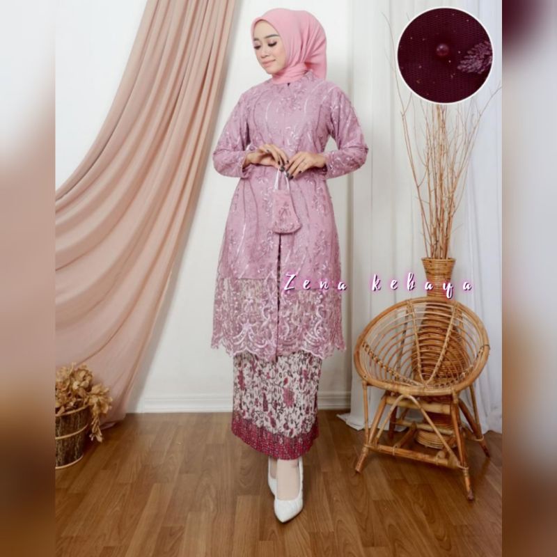 SET TUNIK TILLE KEBAYA MODERN KEBAYA PESTA KONDANGAN