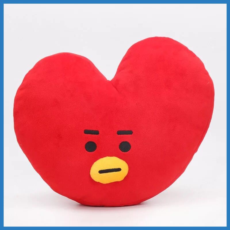 BONEKA SUPERHERO Ybo BONEKA BANTAL BTS BT21 KOREA TATA V IMPOR