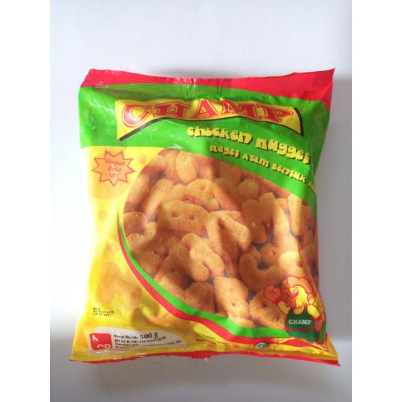 

Champ Chicken Nugget ABC 500gr