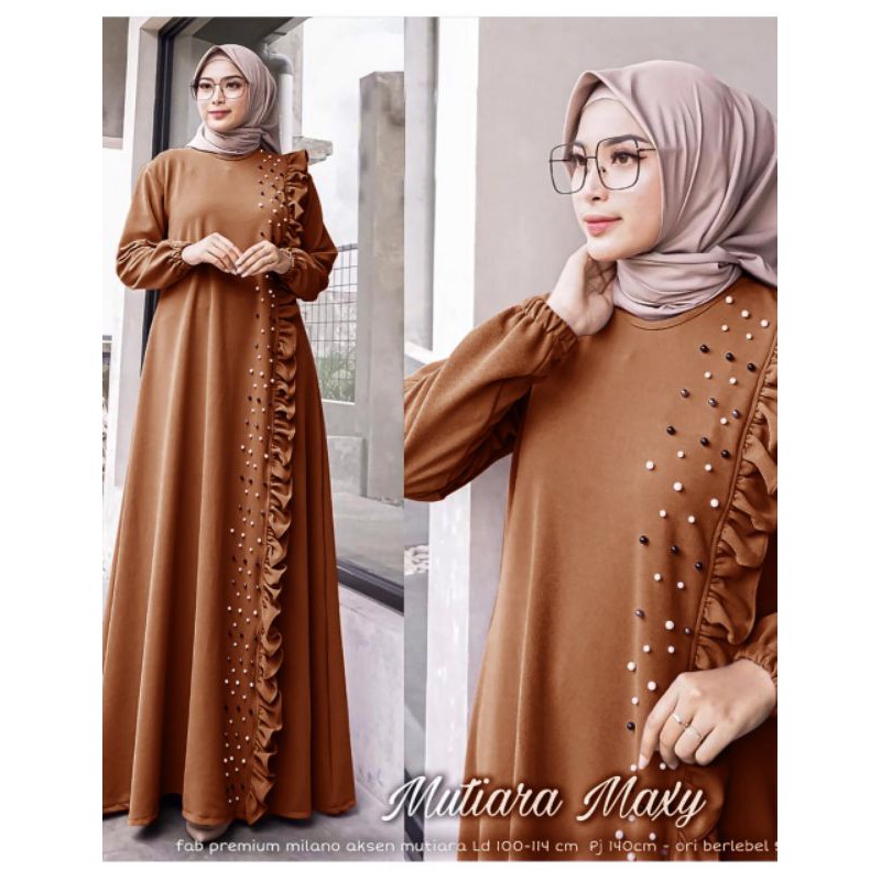 Mutiara Maxy - Gamis Milano Premium Mutiara LD110 / R.20 - 229-5671