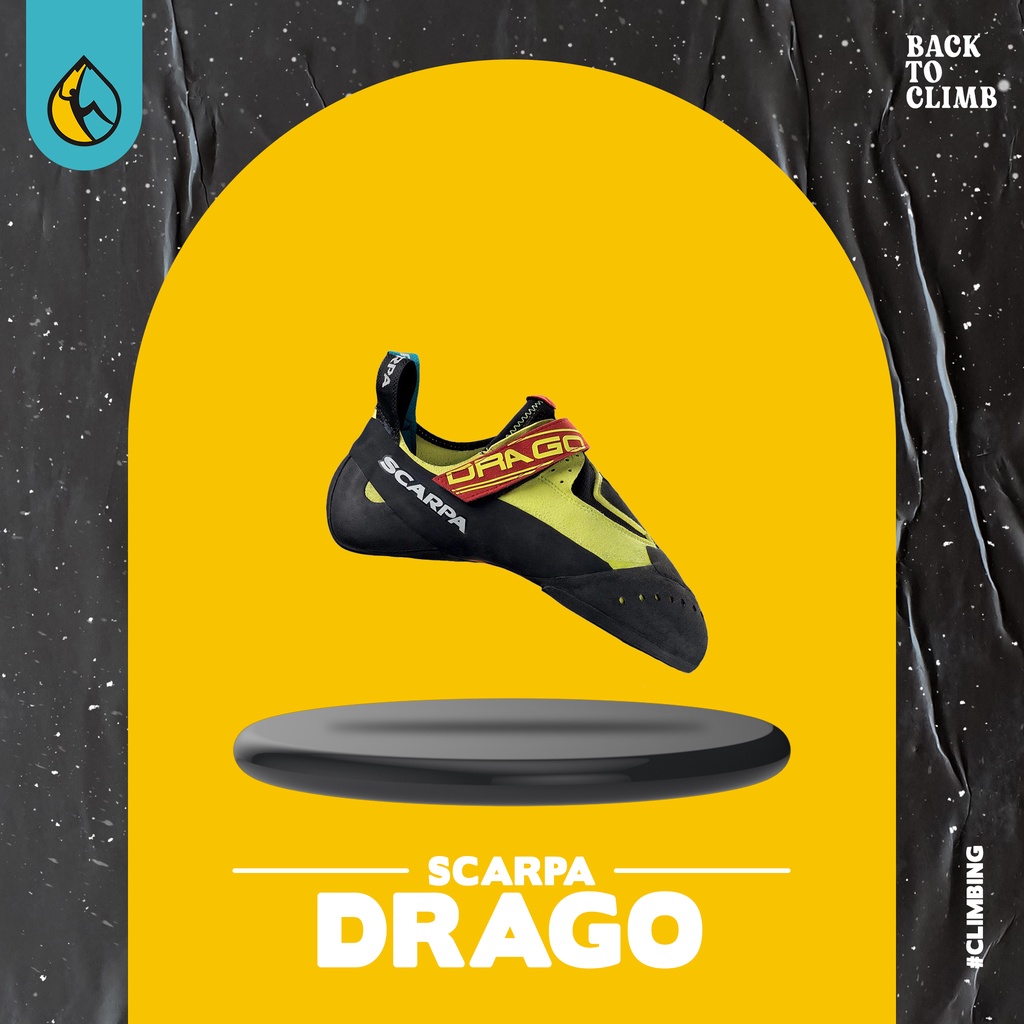 Scarpa DRAGO Yellow Climbing Shoes