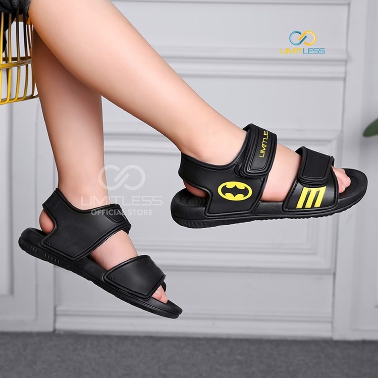 Sandal Anak Laki Ringan Sepatu Sandal Anak Laki-Laki Bahan Eva 2-6 Tahun Sendal Anak Laki Spiderman Batman