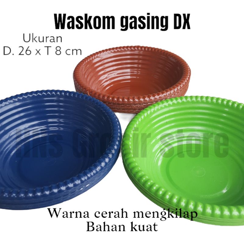 Gardenglories Waskom Baskom Hajatan Gasing Plastik Besar Serbaguna Warna Dx