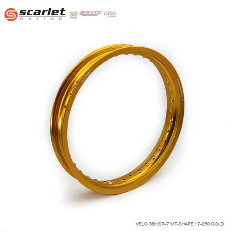 Velg scarlet MT-Shape 250 ring 17