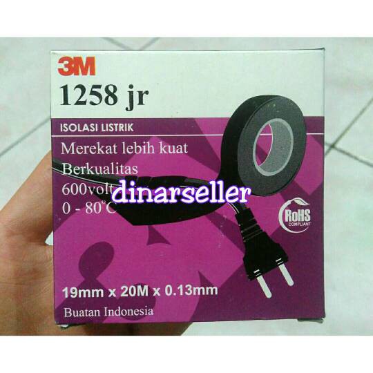 

Order Langsung 3M ISOLASI LISTRIK 1258JR MEREKAT LEBIH KUAT & BERKUALITAS Diskon