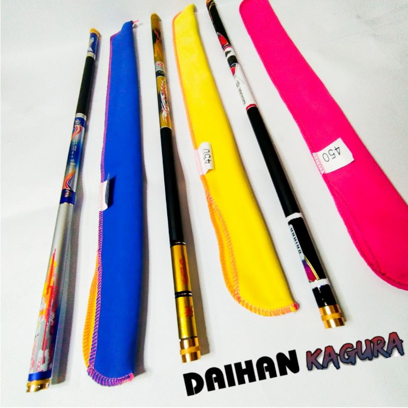 Joran Tegek Carbon Daihan Kagura  Ringan Kuat Murah 360/450 [ TERSEDIA KOLONG ]