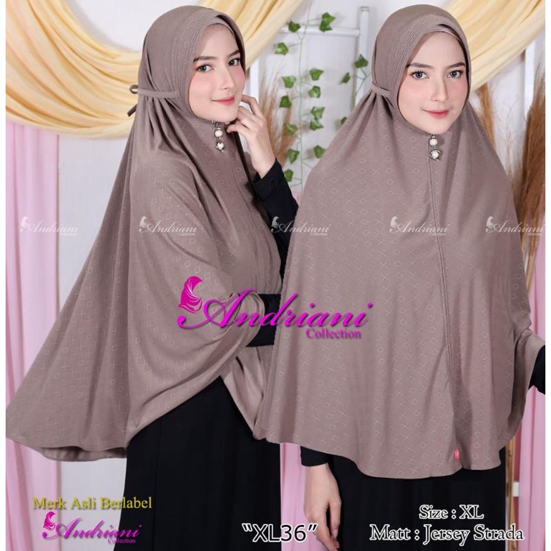 HIJAB INSTAN ANDRIANI KERUDUNG KODE "XL36"