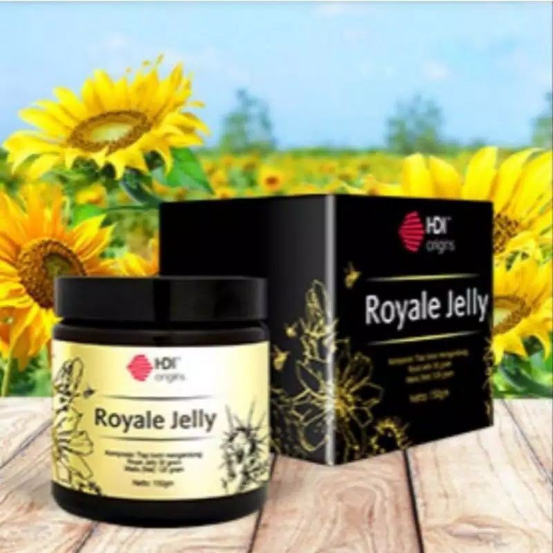 royal jelly liquid 150gr hdi 100%original