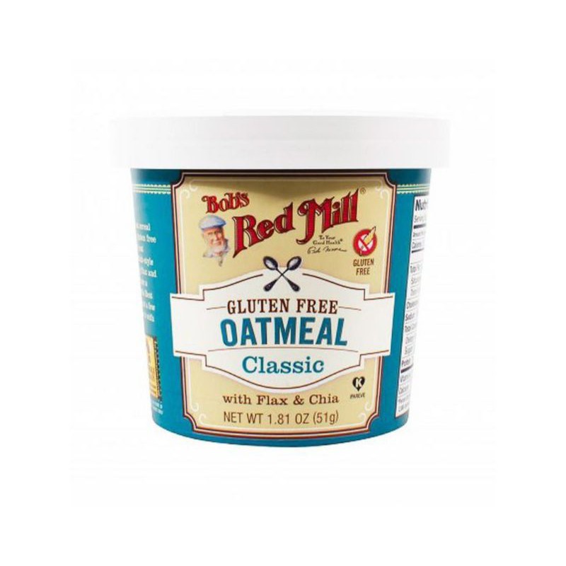 

Bob's Red Mill Gluten Free Oatmeal Classic Cup 51 gr/Import