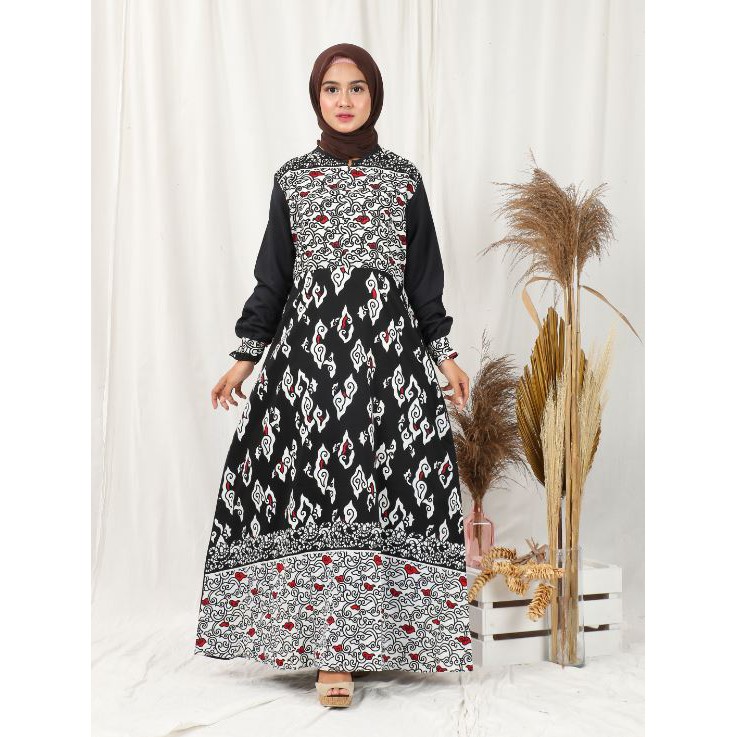 Baju Gamis Modis GM-001 Gamis Busui Gamis Wolfis Wolfish Baju Busui Dress Busui Baju ibu Menyusui