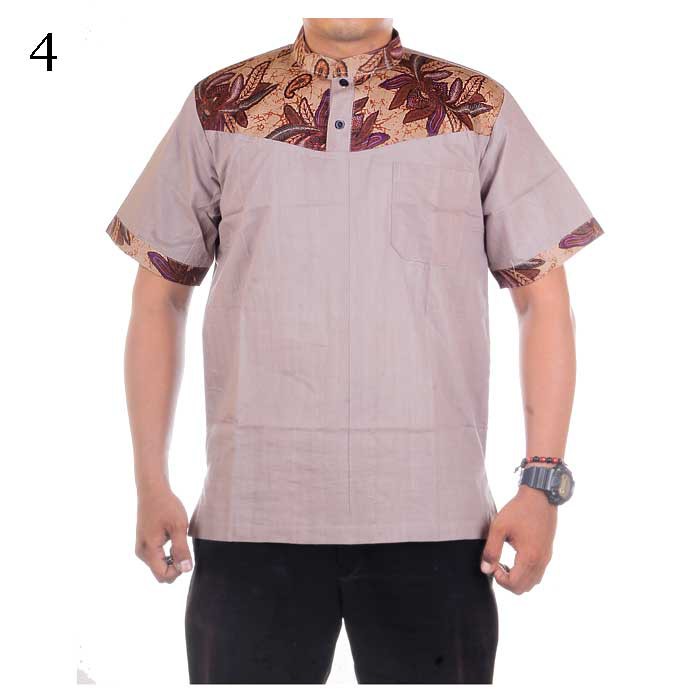 Hem Koko Batik Kombinasi Kholidi