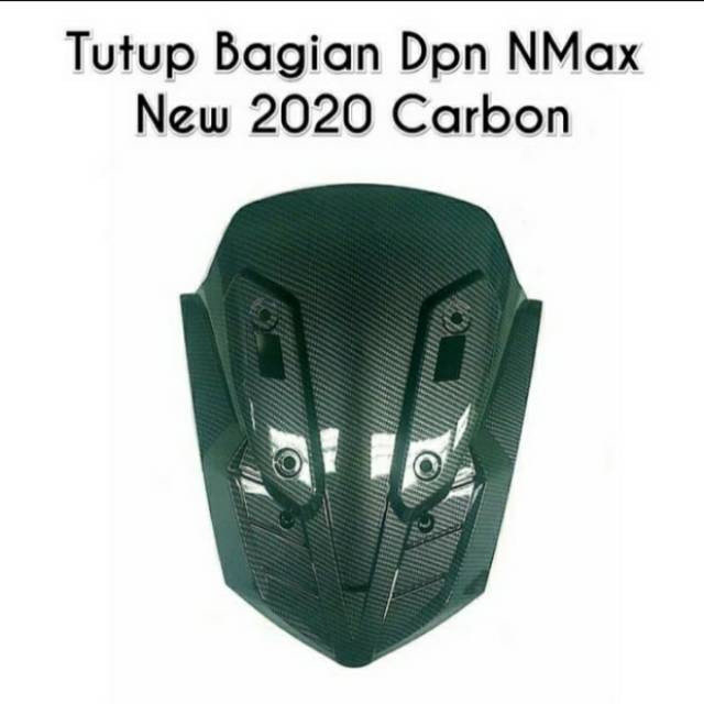 Cover tutup dasi depan new nmax 2020 Carbon