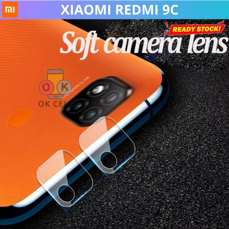 Tempered Glass Lens Camera Xiaomi Redmi 9C - Tg Anti Gores Kamera Belakang Redmi 9C Screen Protector