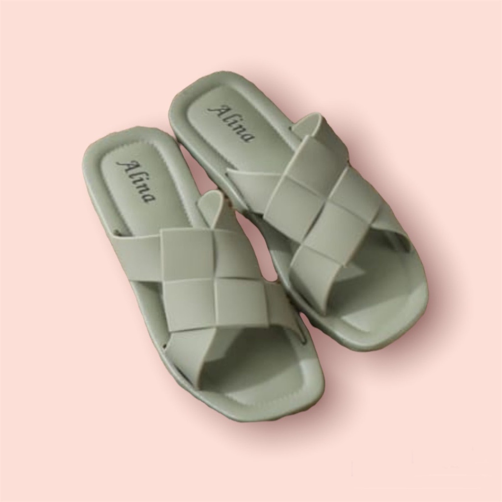 Sandal Wanita Terbaru 2022/Sendal Selop Jelly Balance 1246/Teplek Karet Import