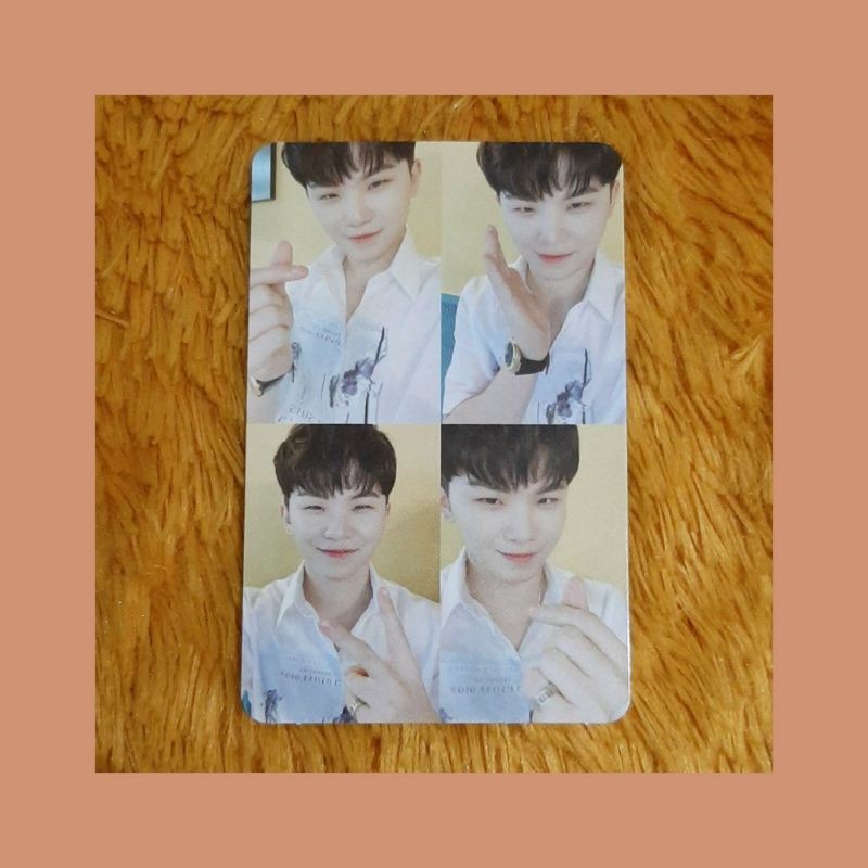 PC / PHOTOCARD WOOZI GRID HENGGARAE NET VER.
