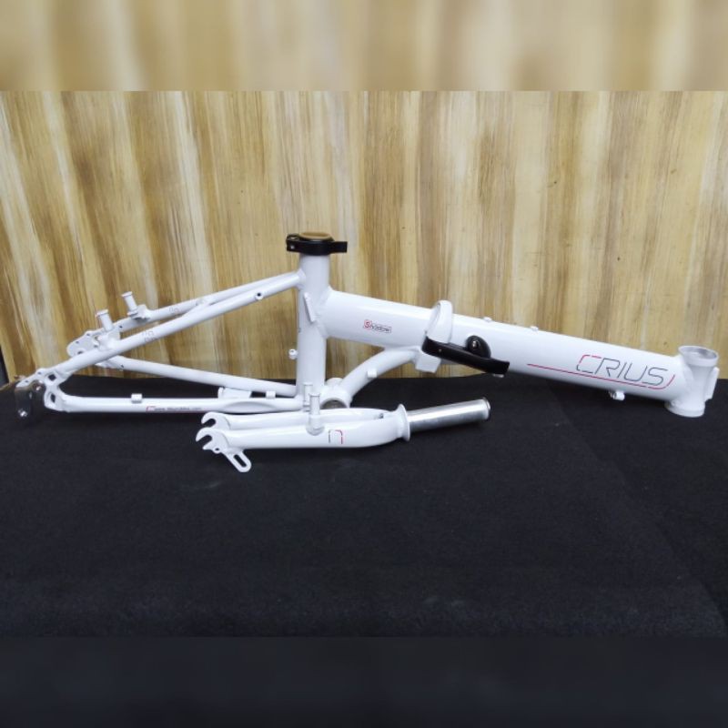 FRAME SEPEDA LIPAT 16 INCH V-BRAKE LITEPRO CRIUS SHADOW ALLOY