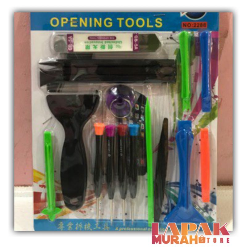 PERLENGKAPAN SERVICE HP OBENG 1 SET JYD 2288 IPHONE ANDROID TERMURAH